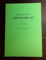 Sällskapet DBW Minnesblad för året 1985-1986
