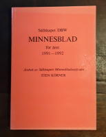 Sällskapet DBW Minnesblad för året 1991-1992