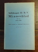 Sällskapet DBW Minnesblad för året 1944-1945