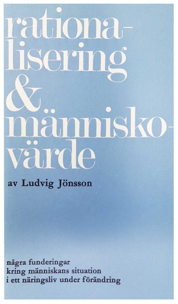 rationalisering och människovärde