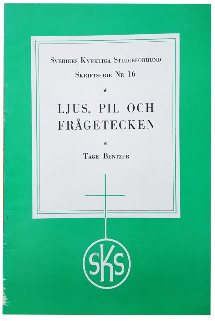Ljus, pil och frågetecken. Kort instruktion i "Västeråsmetoden" sammaställd av Tage Bentzer