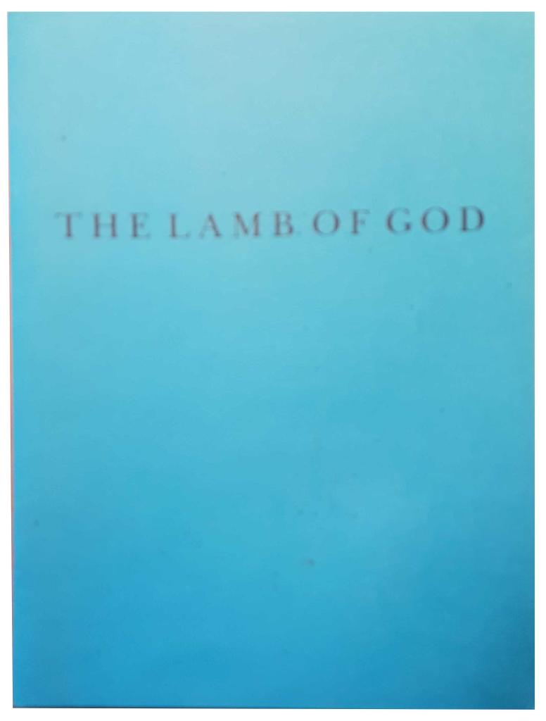 The Lamb of God