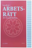 Handbok i arbetsrätt för Svenska kyrkan