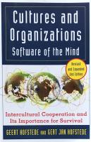 Cultures organizations - software of the Mind