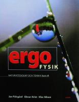 Ergo fysik A Grundbok