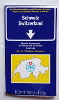 Schweiz Switzerland. Mit Sehenswürdigkeiten, alphabetischem Ortsindex, Pannen- und Unfallhilfe, Reisezeit in Minuten. Offizielle Strassenkarte des Touring-Club der Schweiz. 1:301,000.