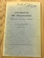 Litteratur om Västernärke