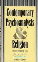Contemporary Psychoanalysis and Religion: Transference and Transcendence