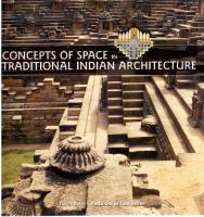 Concepts of Space in Traditional Indian Architecture