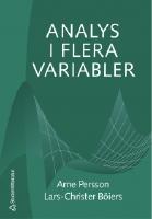 Analys i flera variabler