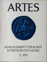 Artes. Tidskrift för litteratur och musik. 2 - 1975