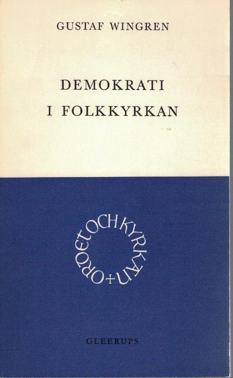 Demokrati i folkkyrkan.