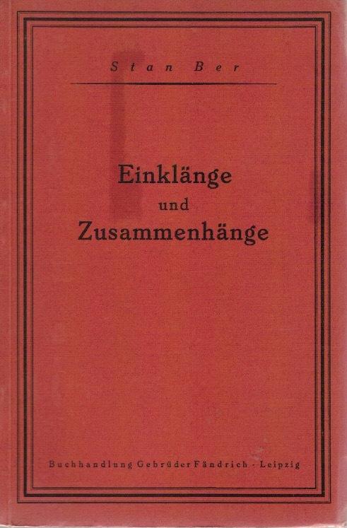 Einklänge und Zusammenhänge.