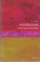 Hinduism. A very short introduction.