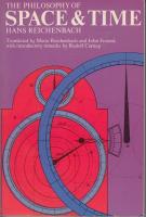 The philosophy of space & time. Transl. by Maria Reichenbach and John Freund. With introductory remarks by Rudolf Carnap.