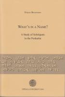 What's in a name? A study of sobriquets in the Pesharim.