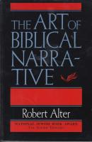 The art of biblical narrative.
