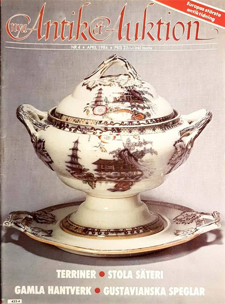 NYA ANTIK & AUKTION, nr 4-1984 (Terriner, Speglar, Hantverk m.m