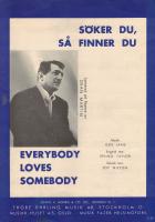 Everybody loves somebody (Sånghäfte med text och noter)