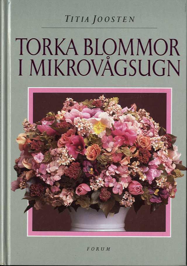 Torka blommor i mikrovågsugn