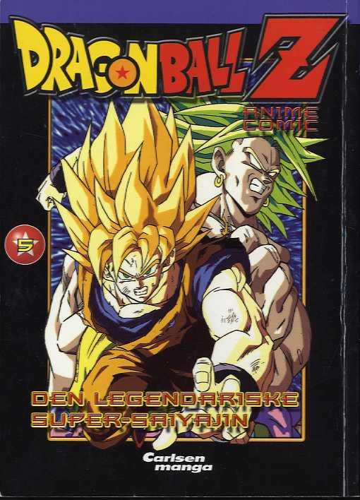 Den legendariske super-saiyajin - Dragon Ball Z - Anime Comic
